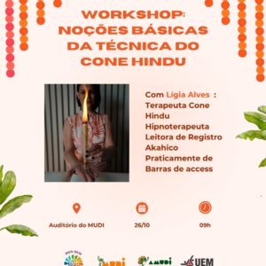 Workshop: Noções Básicas da Técnica do Cone Hindu - Por Lígia Alves